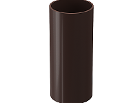 Труба L=3 м Docke Standart 80 мм темно-коричневый