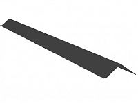 Планка карнизная большая L=2 м КЧ Queen Tile черный