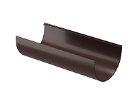Желоб L=3 м Docke Standart 120 мм темно-коричневый