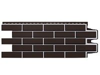 Панель отделочная 1105*417 (968*390) GL Кирпич клинкерный премиум шоколадный